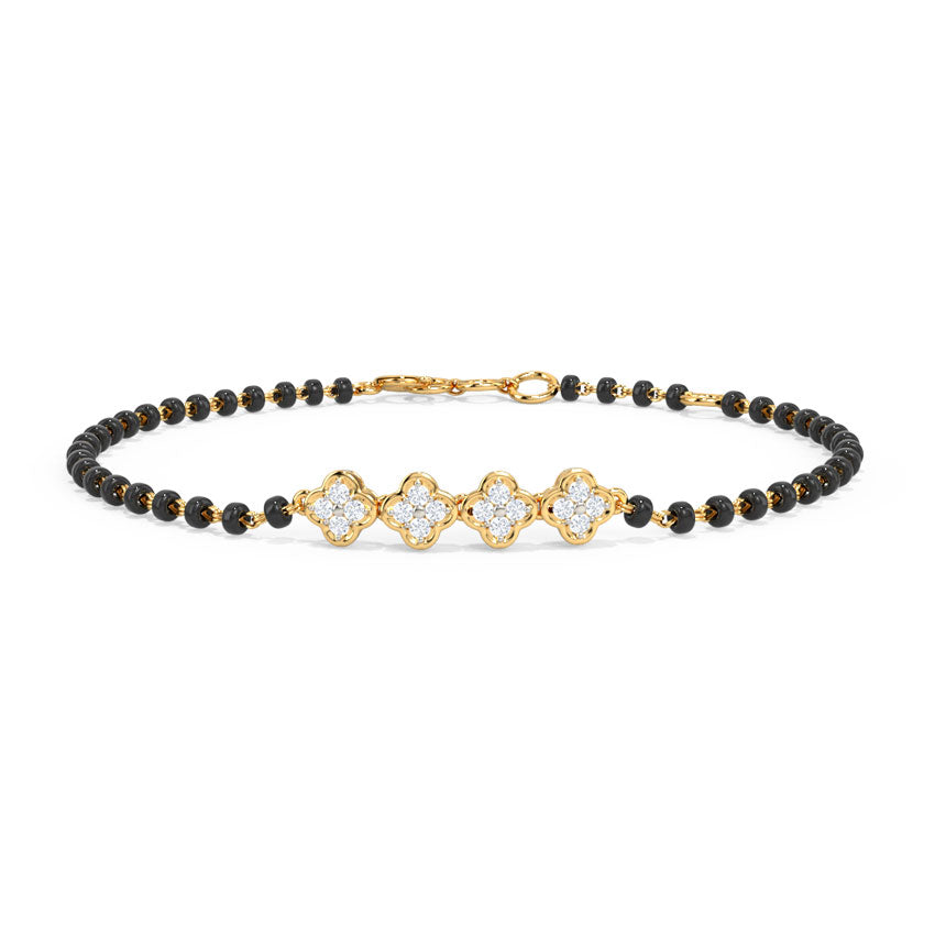 Eshani Diamond Mangalsutra Bracelet