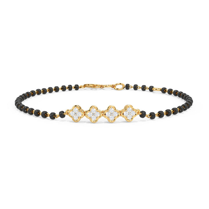 Eshani Diamond Mangalsutra Bracelet
