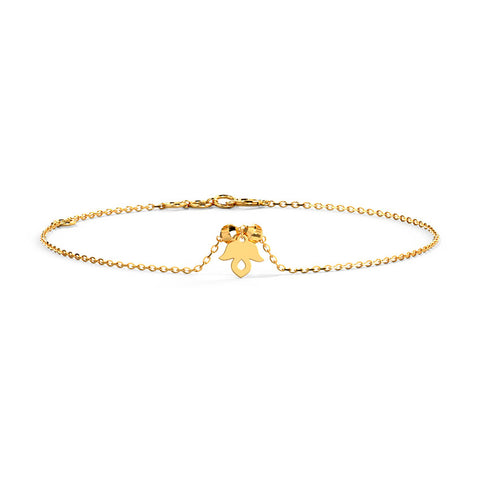 Tulip Trail Gold Chain Bracelet