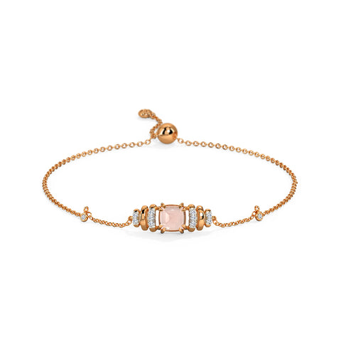 Pyramid Geo Gemstone Bracelet