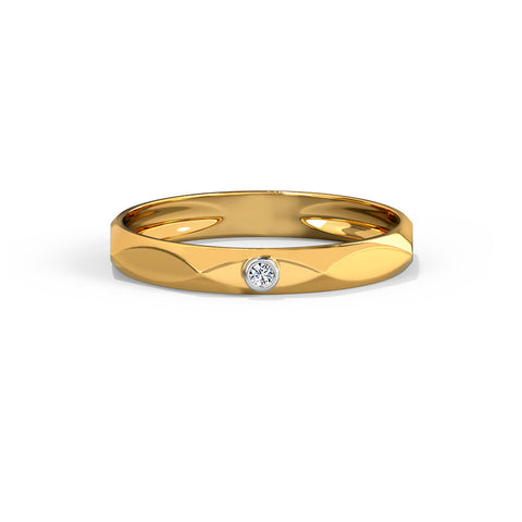Exotic Edge Diamond Band