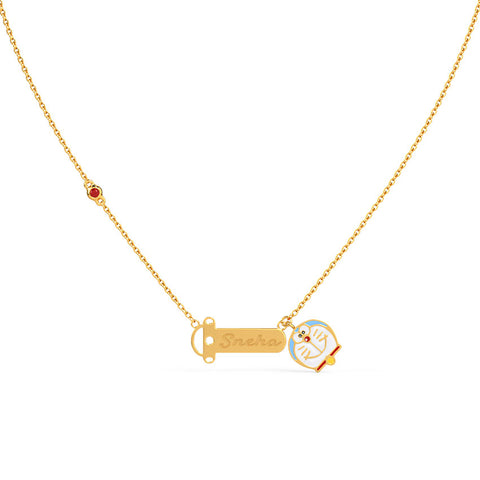 Doraemon Personalised Kids' Necklace