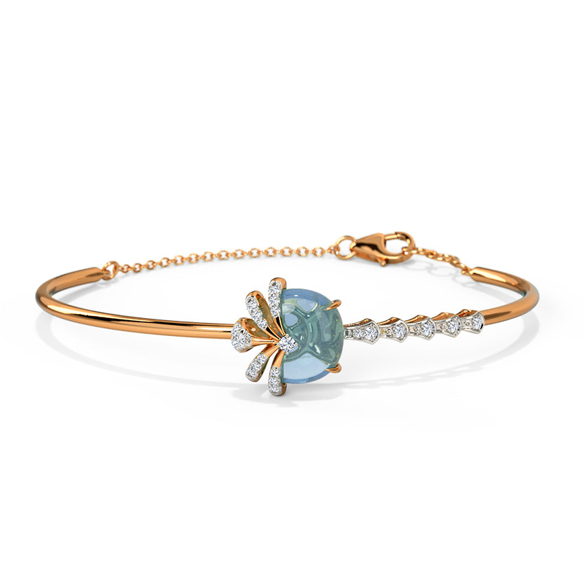 Semi Bloom Gemstone Bracelet
