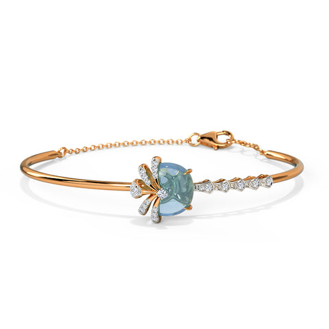 Semi Bloom Gemstone Bracelet