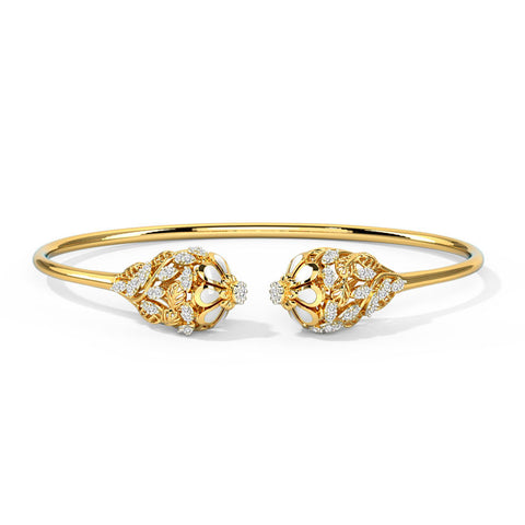 Strong Floret Diamond Bracelet