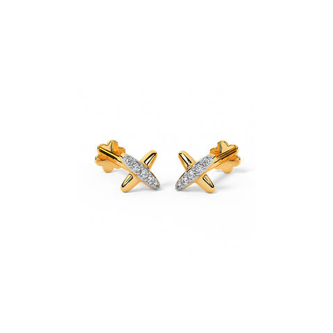 Divine Multipierce Diamond Stud Earrings