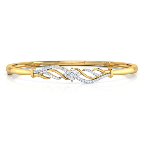 Sparkling Curve Diamond Bracelet
