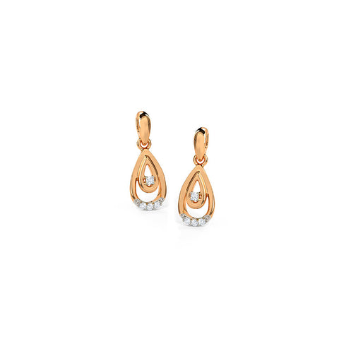 Alina Diamond Drop Earrings