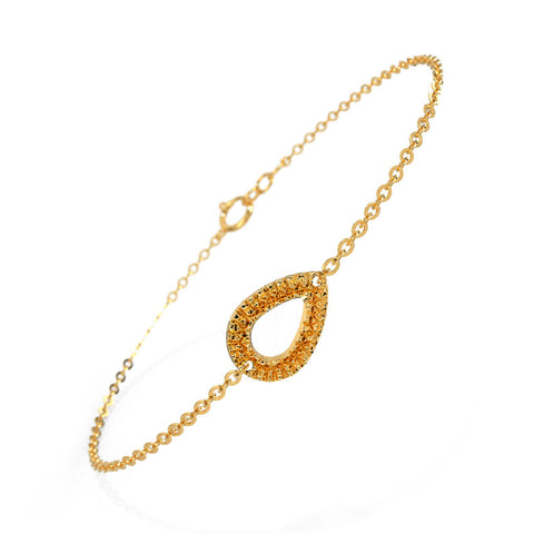 Perky Pear Gold Bracelet
