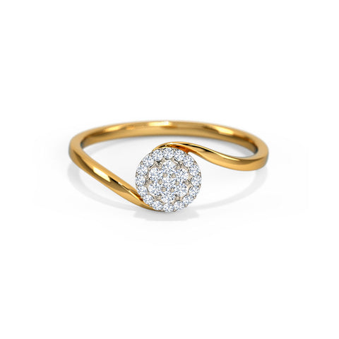 Claire Cluster Diamond Ring