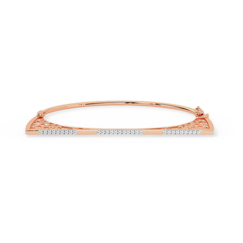 Sparkly Lattice Diamond Bracelet