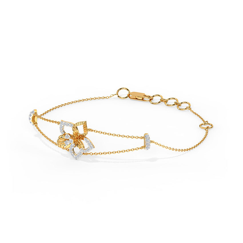 Charming Bloom Diamond Bracelet