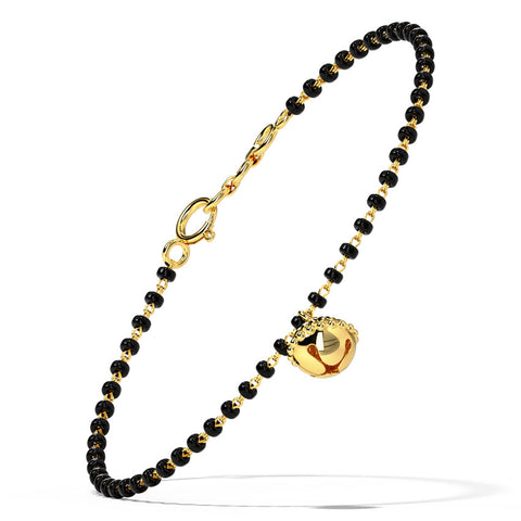 Sana Gold Mangalsutra Bracelet