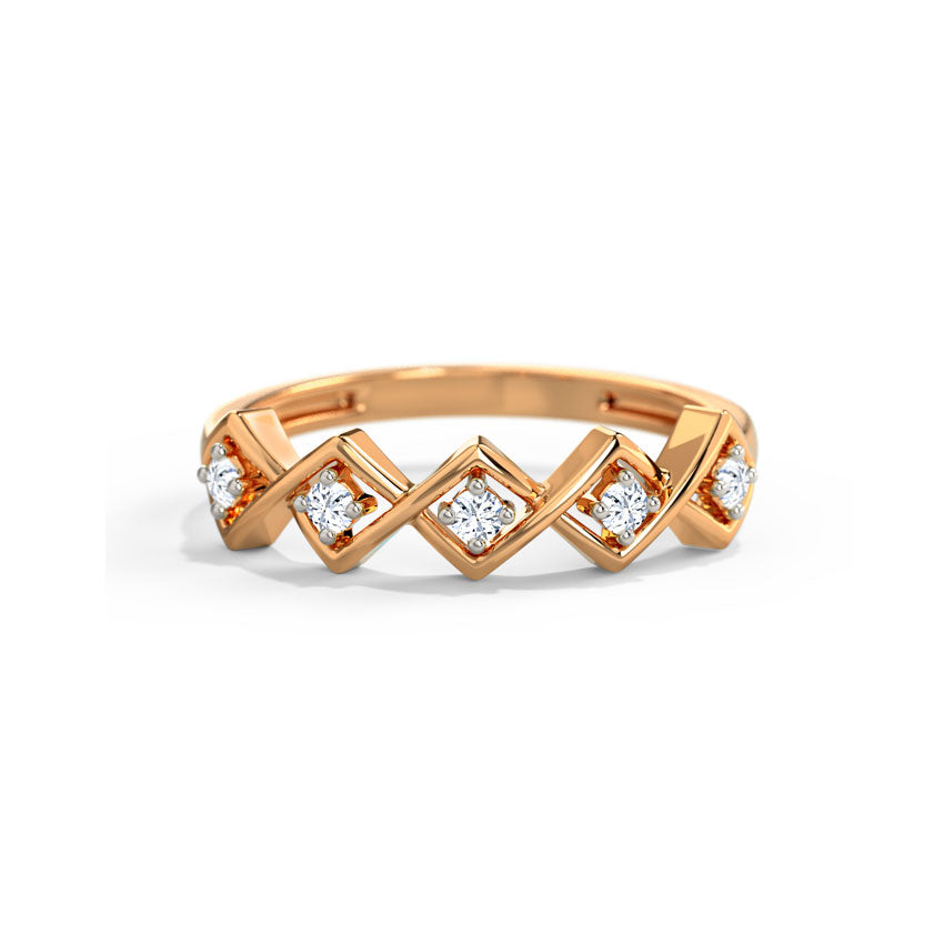 Chloe Quad Diamond Band