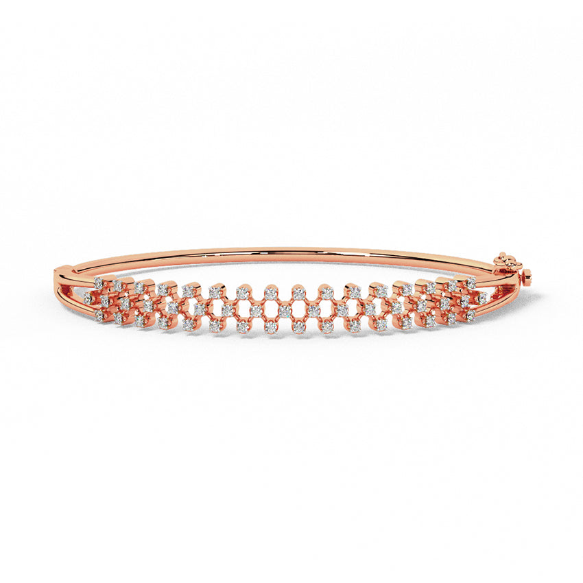Sparkling Mesh Diamond Bracelet
