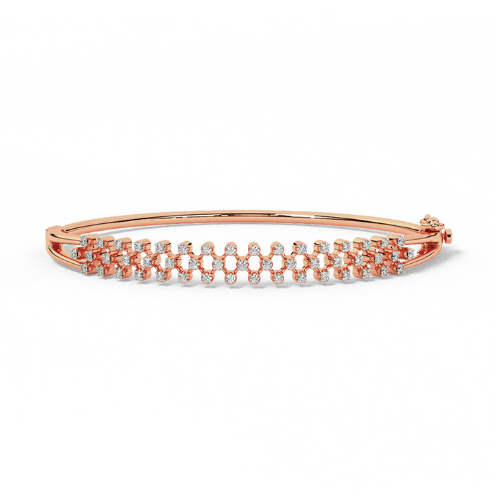 Sparkling Mesh Diamond Bracelet
