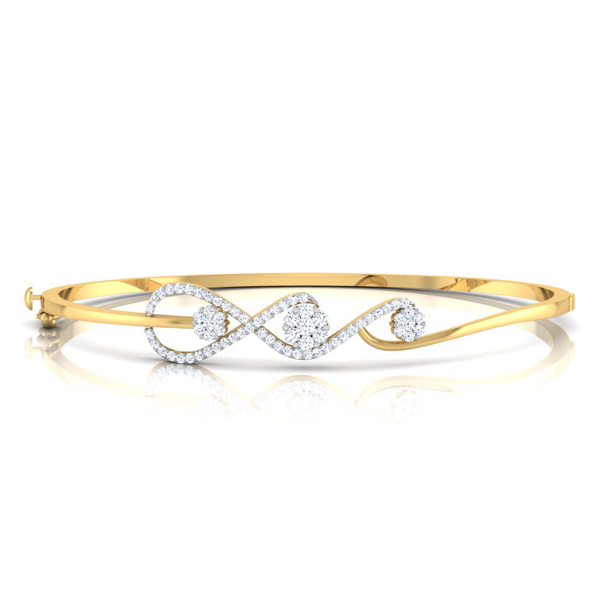 Aura Cluster Diamond Bracelet