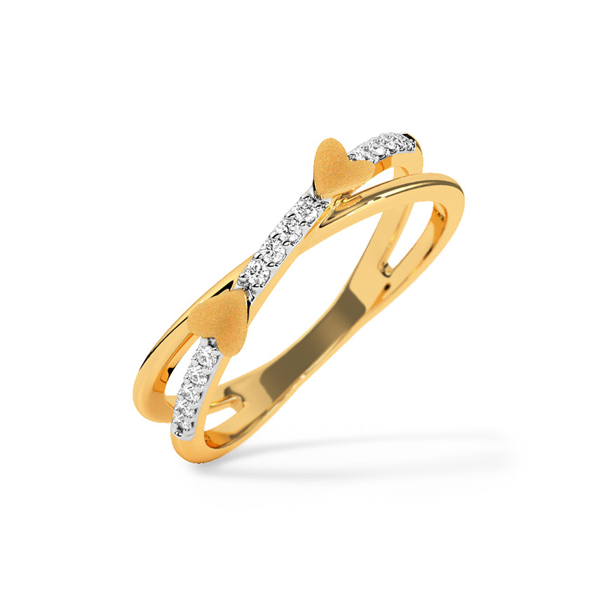 Amore Flutter Diamond Ring