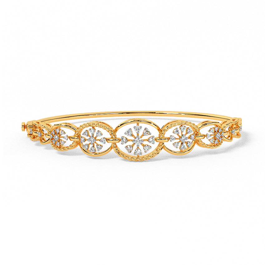 Serenity Ovate Diamond Bracelet