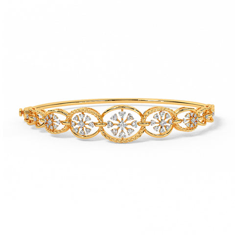 Serenity Ovate Diamond Bracelet