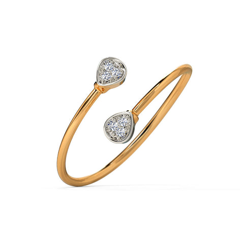 Duet Circular Diamond Ring