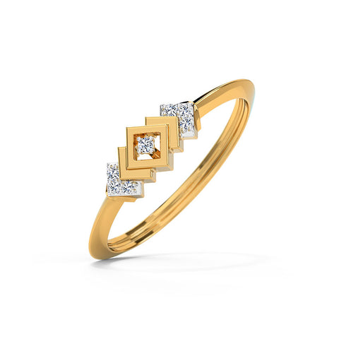 Diamond Quarrel Ring
