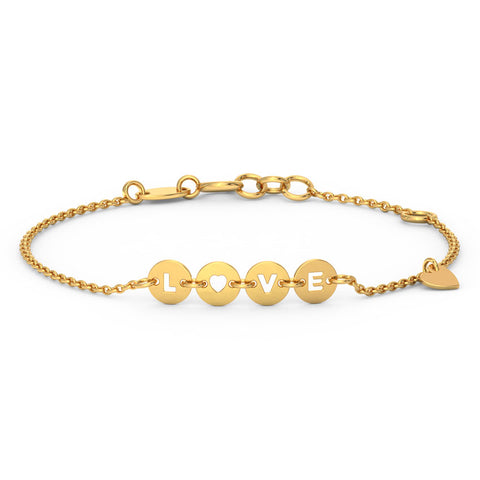 Classic Love Gold Bracelet