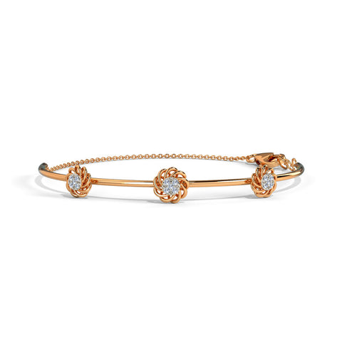 Petite Interlaced Diamond Bracelet