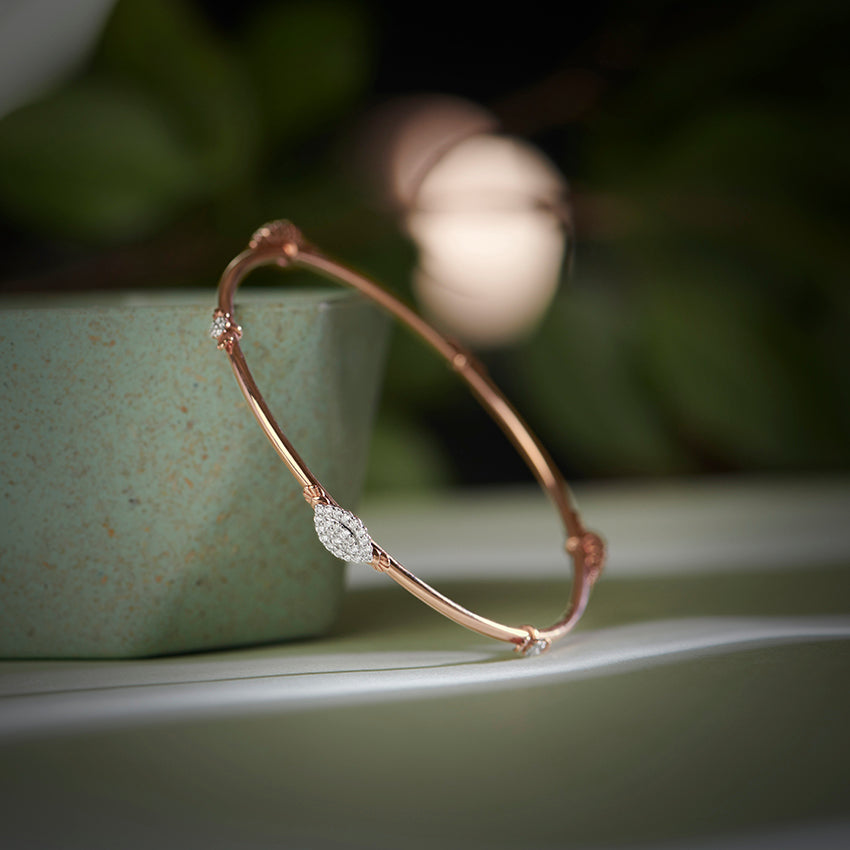 Lethas Diamond Bangle