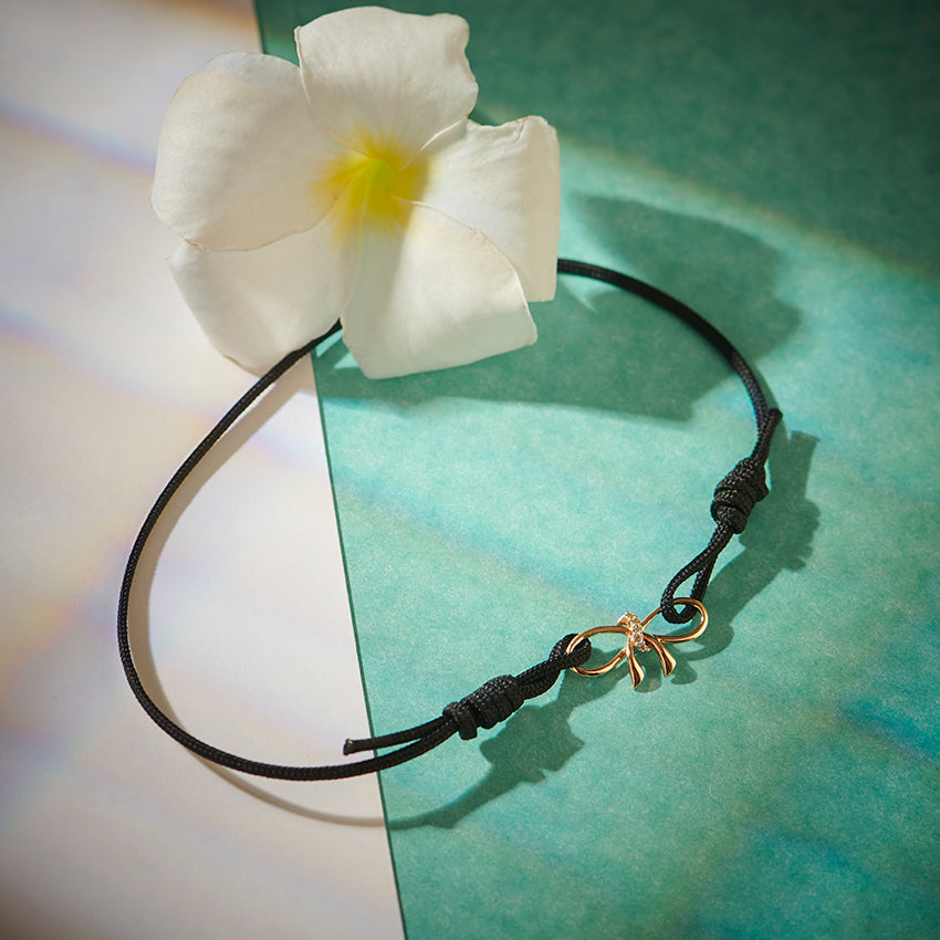 Bow Diamond Bracelet