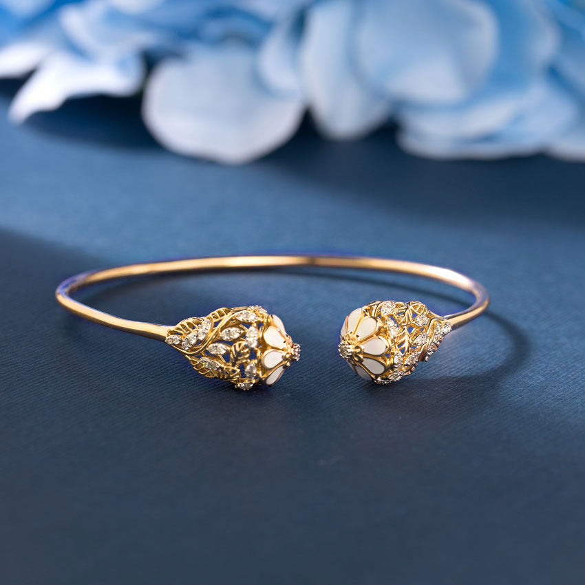 Strong Floret Diamond Bracelet