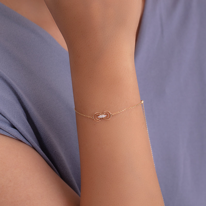 Alluring Adjustable Diamond Bracelet