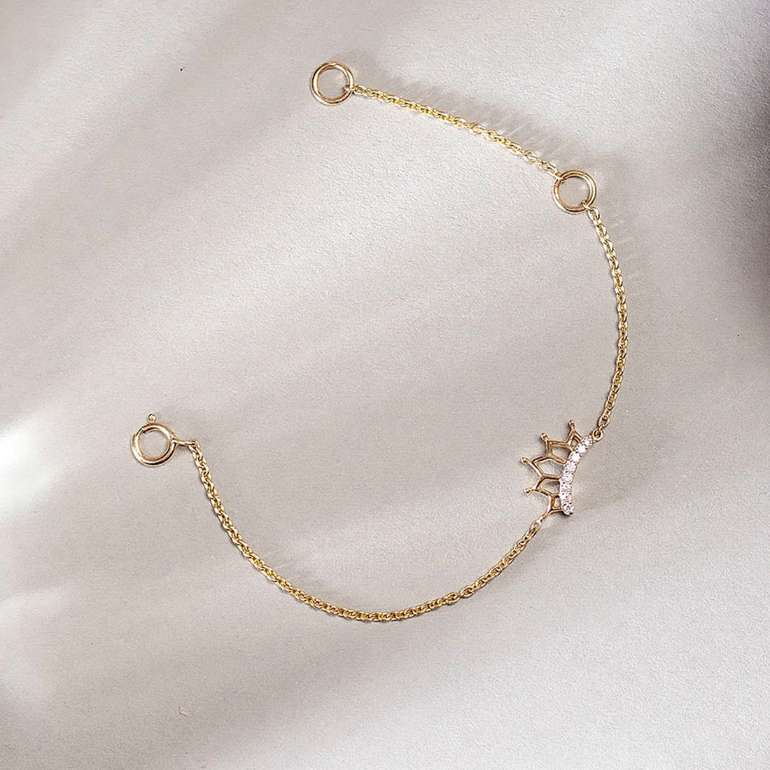 Amra Crown Kids' Diamond Bracelet