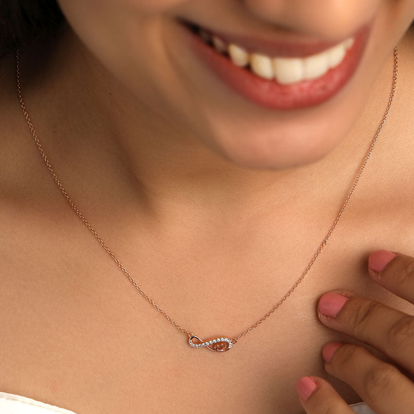Amoura Infinity Diamond Necklace