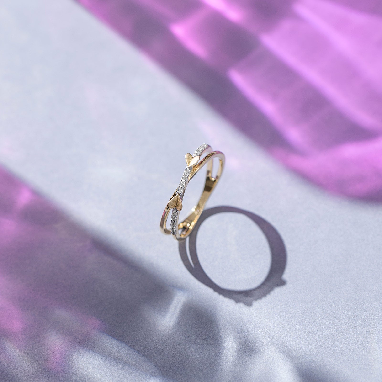 Amore Flutter Diamond Ring