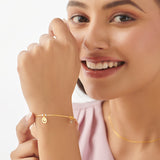 Saniya Gold Chain Bracelet