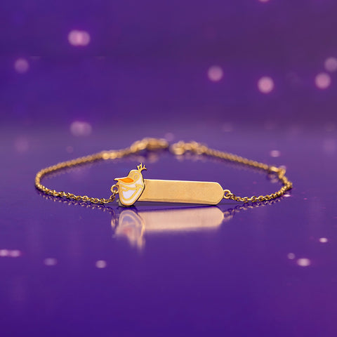 Frozen Olaf Personlised Bracelet