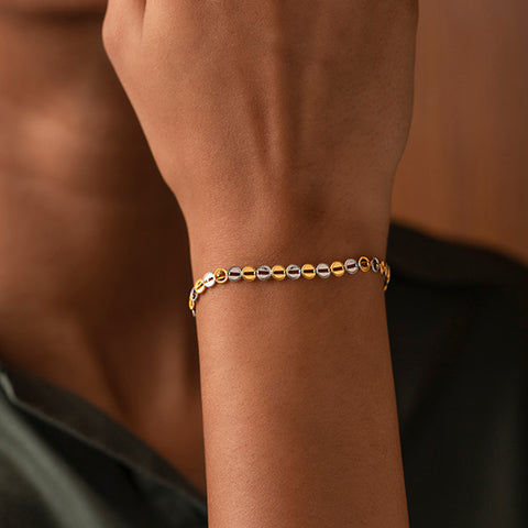 Kiara 22KT Gold Bracelet