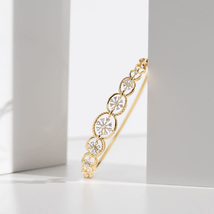 Serenity Ovate Diamond Bracelet