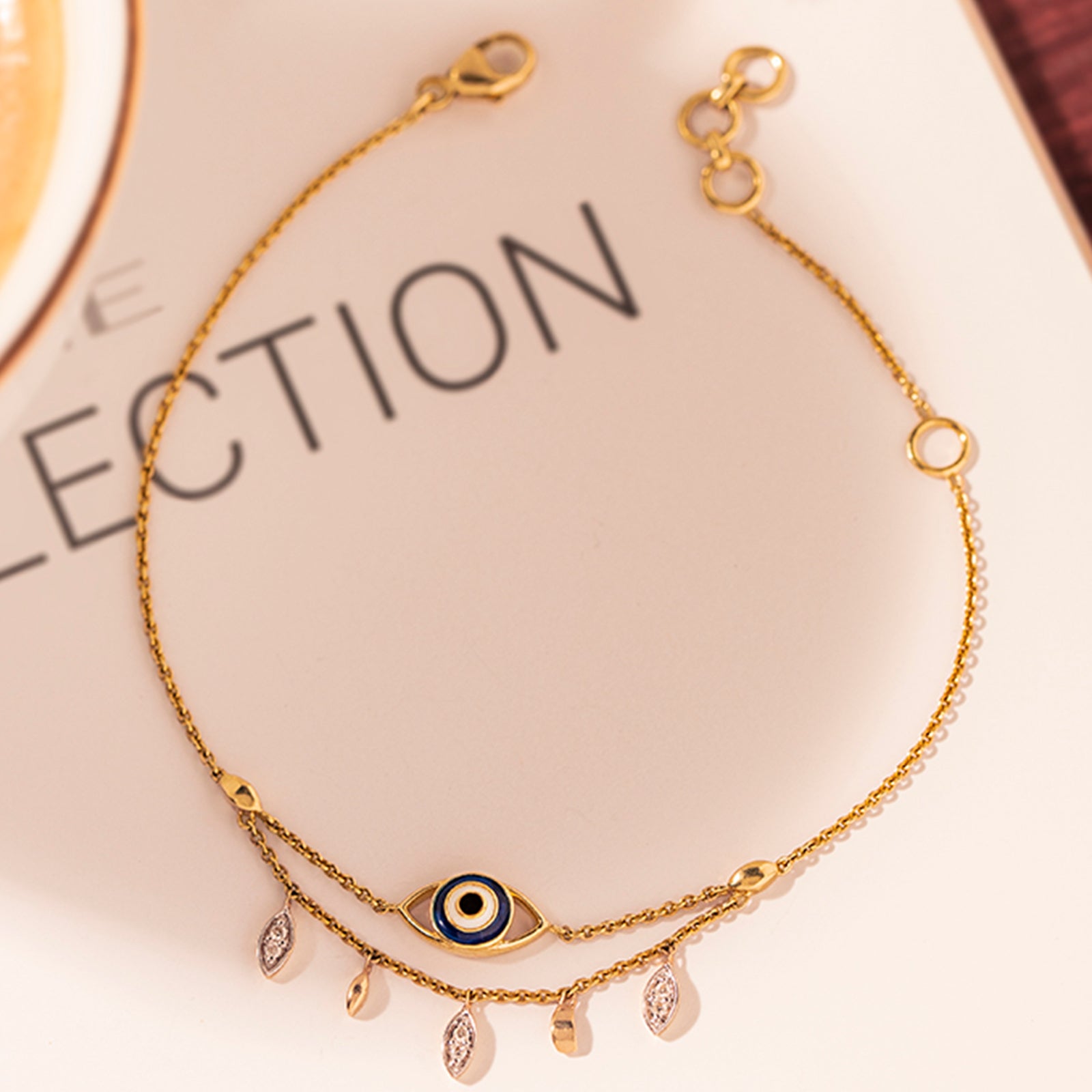 Divine Evil Eye Diamond Bracelet