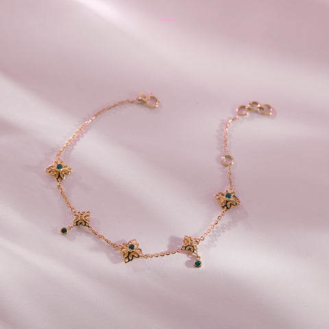 Nitara Cutout Gemstone Bracelet