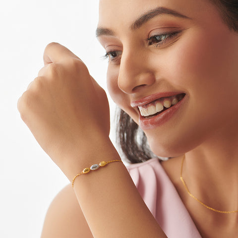 Mitali Gold Chain Bracelet
