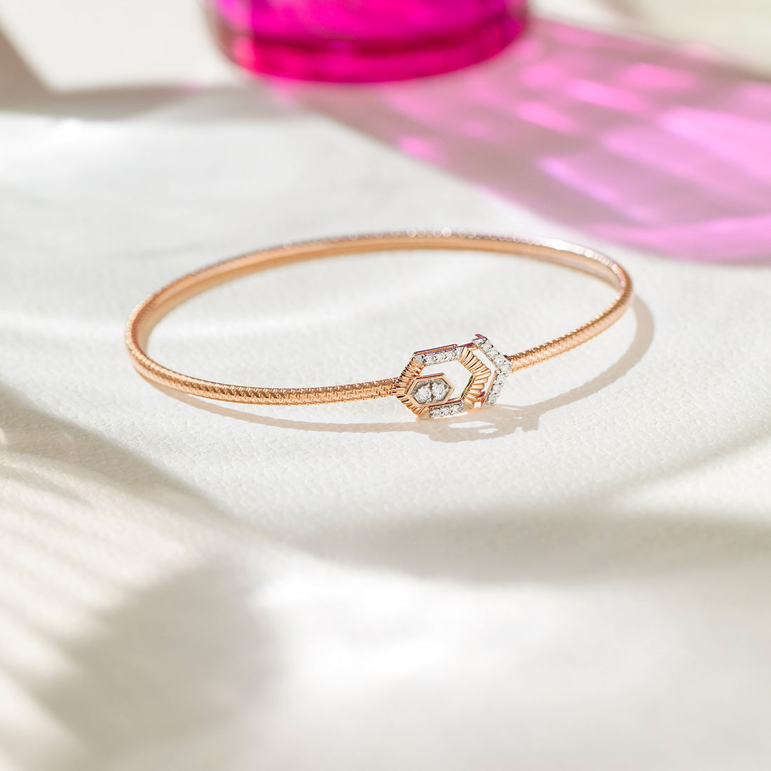 Chole Diamond Tube Bracelet