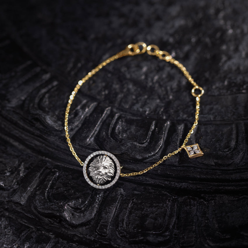 Roar of Radiance Diamond Chain Bracelet