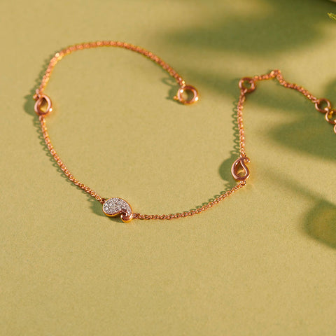 Paisley Station Diamond Bracelet