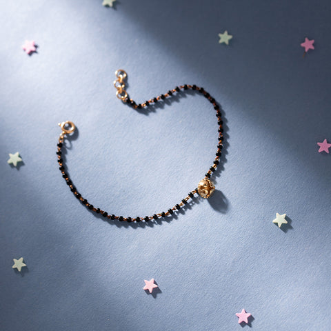 Sana Gold Mangalsutra Bracelet