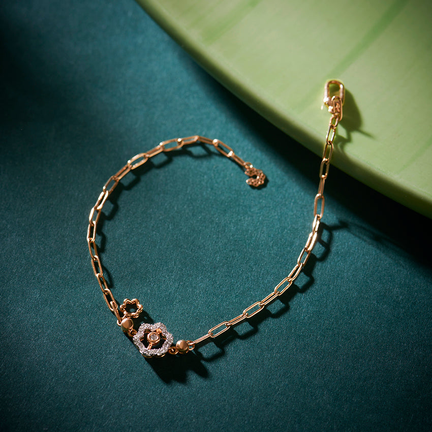 Sparkle Floret Diamond Bracelet