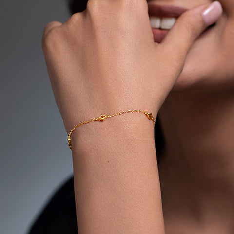 Smriti 22KT Gold Bracelets