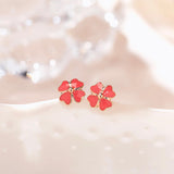 Cress Floret Kids' Gold Earrings