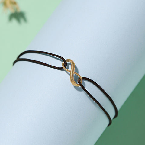 Infinity Knot Gold Bracelet